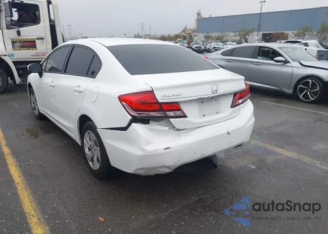 2014 Honda Civic Lx из США, поврежденный, VIN 19XFB2F59EE274363